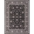 Concord Global 3 ft. 3 in. x 4 ft. 7 in. Kashan Mahal - Anthracite 28234